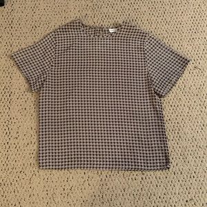 Hounds tooth blouse